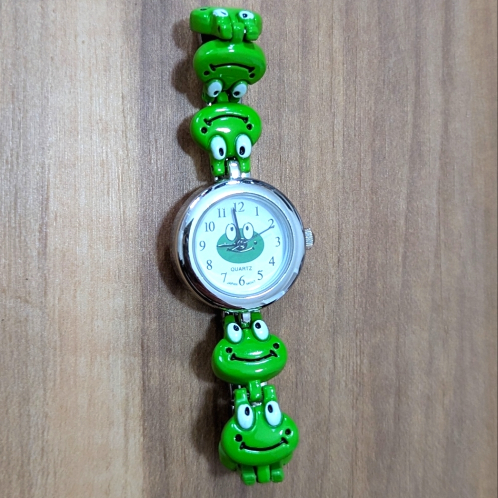 Vintage Japan Movt Quartz Frog Watch